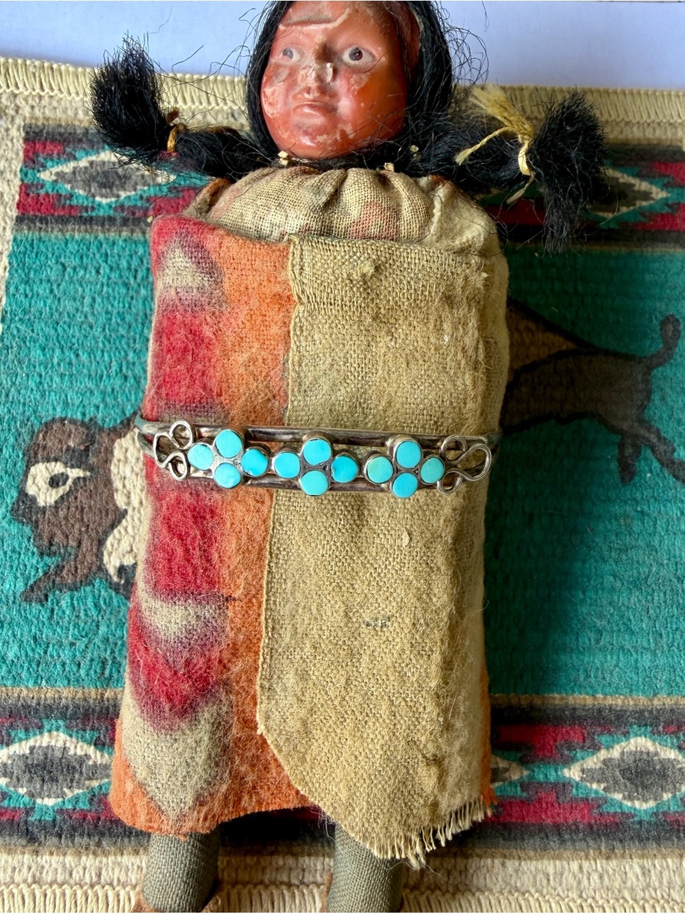 Vintage Zuni Dishta cuff